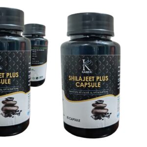Kaber Shilajeet Plus Capsule – Premium Ayurvedic Strength & Vitality Booster